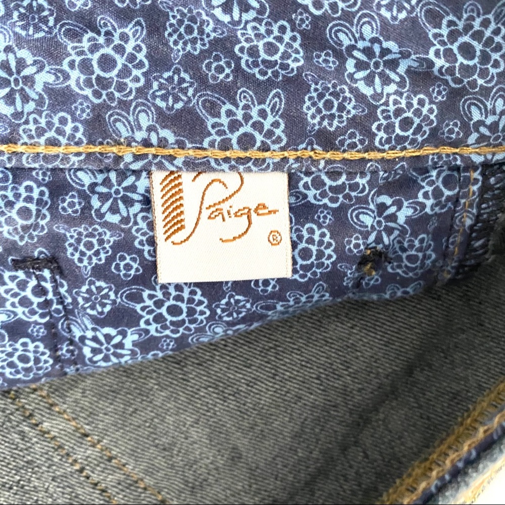 SOLD! 💚Paige Skyline Skinny Jeans NWOTs - Picture 6 of 9